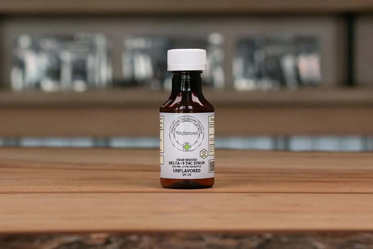 1 2fl oz unflavored syrup