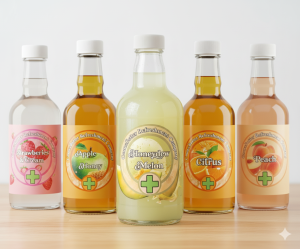 Vibrant Refresher Mix, a high-concentration liquid mixer for convenient, feel-good, alcohol-free beverages.